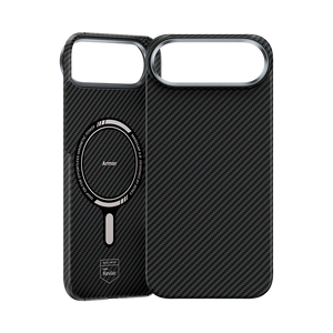 iPhone 17 Air Kılıf Benks M-safe Şarj Özellikli Metal Kamera Çerçeveli Magnetik ArmorAir 600D Kevlar Fiber Kapak