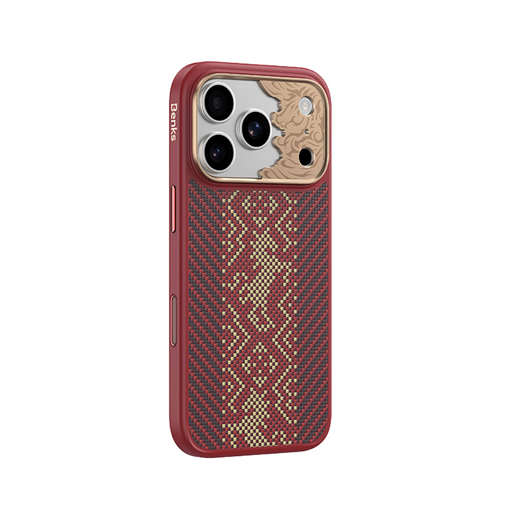 iPhone 17 Pro Kılıf Limited Edition Benks Knight ArmorPro Kevlar Kapak