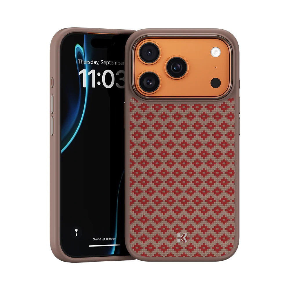 iPhone 17 Pro Kılıf M-Safe Şarj Özellikli Benks ArmorPro ArmorGrid