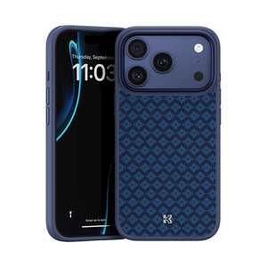 iPhone 17 Pro Kılıf M-Safe Şarj Özellikli Benks ArmorPro ArmorGrid Serisi Kevlar Kapak