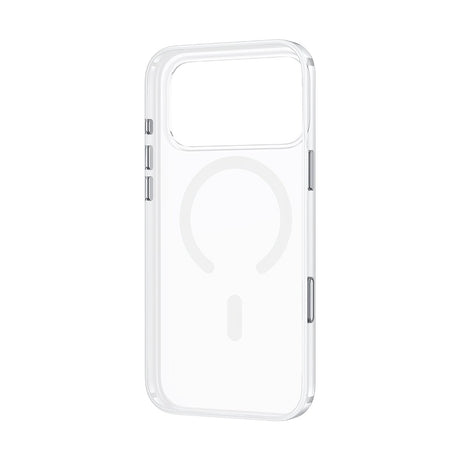 iPhone 17 Pro Kılıf M-safe Şarj Özellikl Benks Crystal Serisi Şeffaf Kapak Full PC