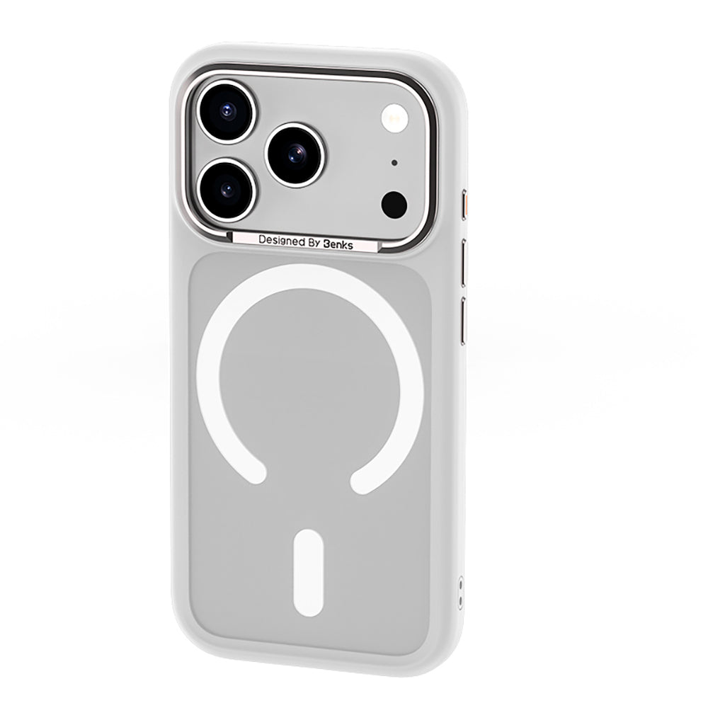 iPhone 17 Pro Kılıf M-Safe Şarj Özellikli Benks Mist C-Magnet