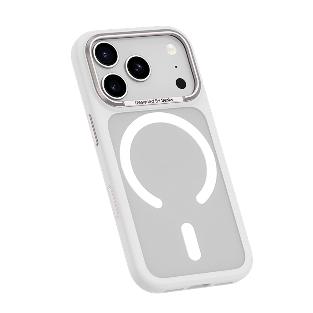 iPhone 17 Pro Kılıf M-Safe Şarj Özellikli Benks Mist C-Magnet