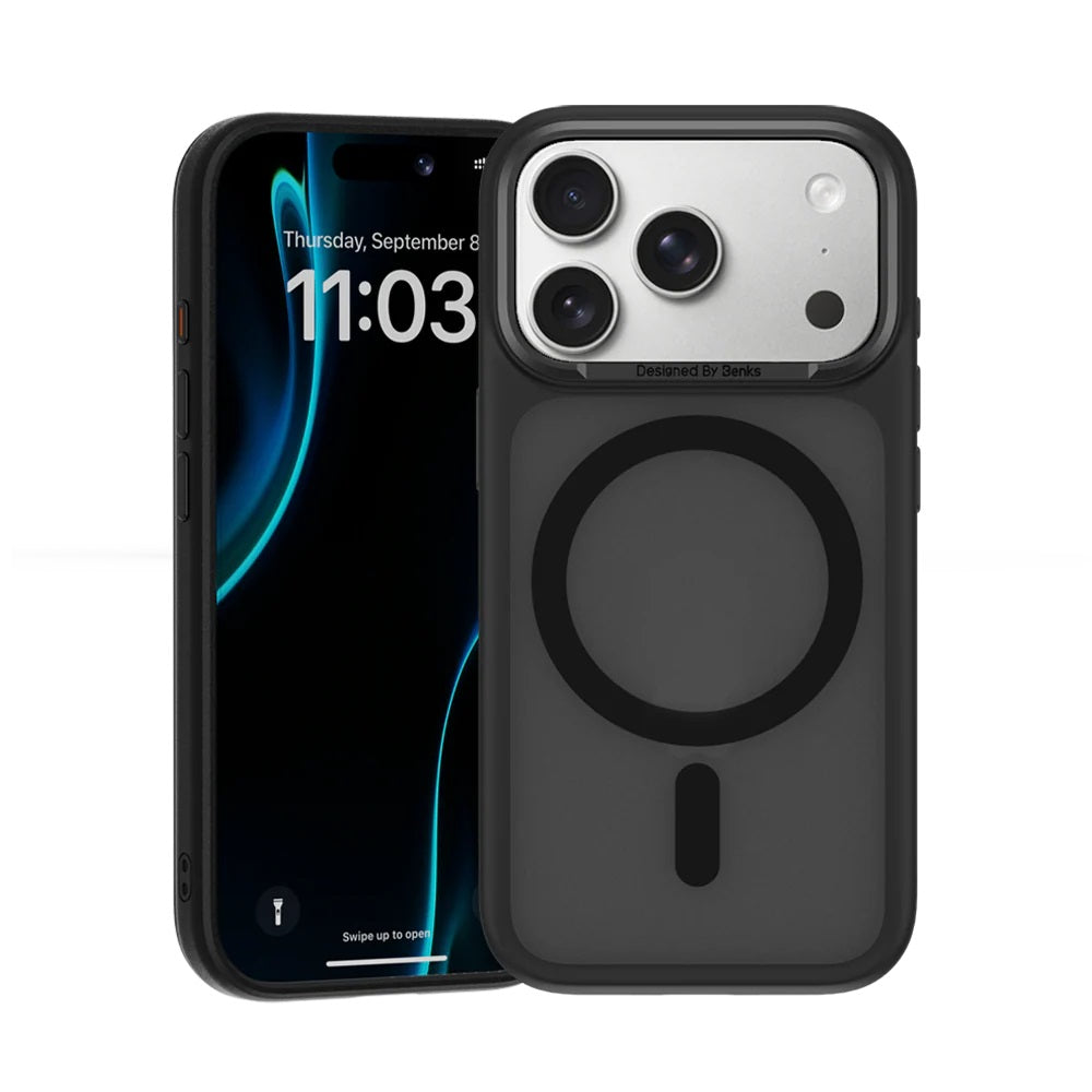 iPhone 17 Pro Kılıf M-safe Şarj Özellikli Benks Mist Protective Kapak