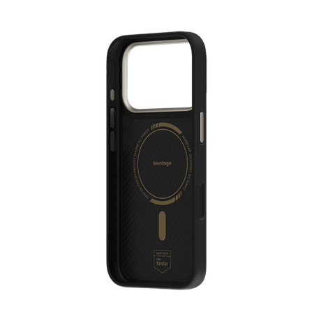 iPhone 17 Pro Kılıf M-safe Şarj Özellikli Karbon Fiber Benks Montage ArmorPro Kevlar Kapak