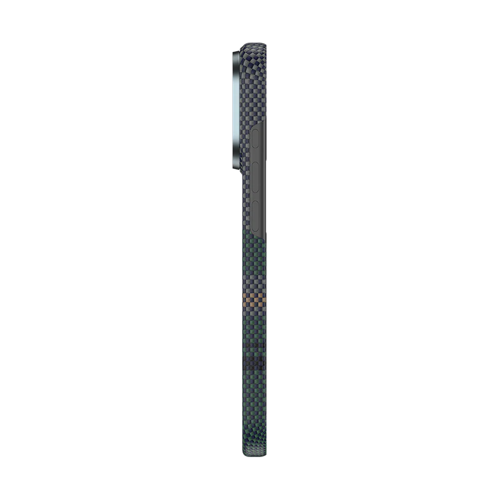 iPhone 17 Pro Kılıf M-safe Şarj Özellikli Karbon Fiber Tasarımlı Benks Aurora ArmorAir Kevlar Kapak