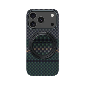 iPhone 17 Pro Kılıf M-safe Şarj Özellikli Karbon Fiber Tasarımlı Benks Aurora ArmorAir Kevlar Kapak