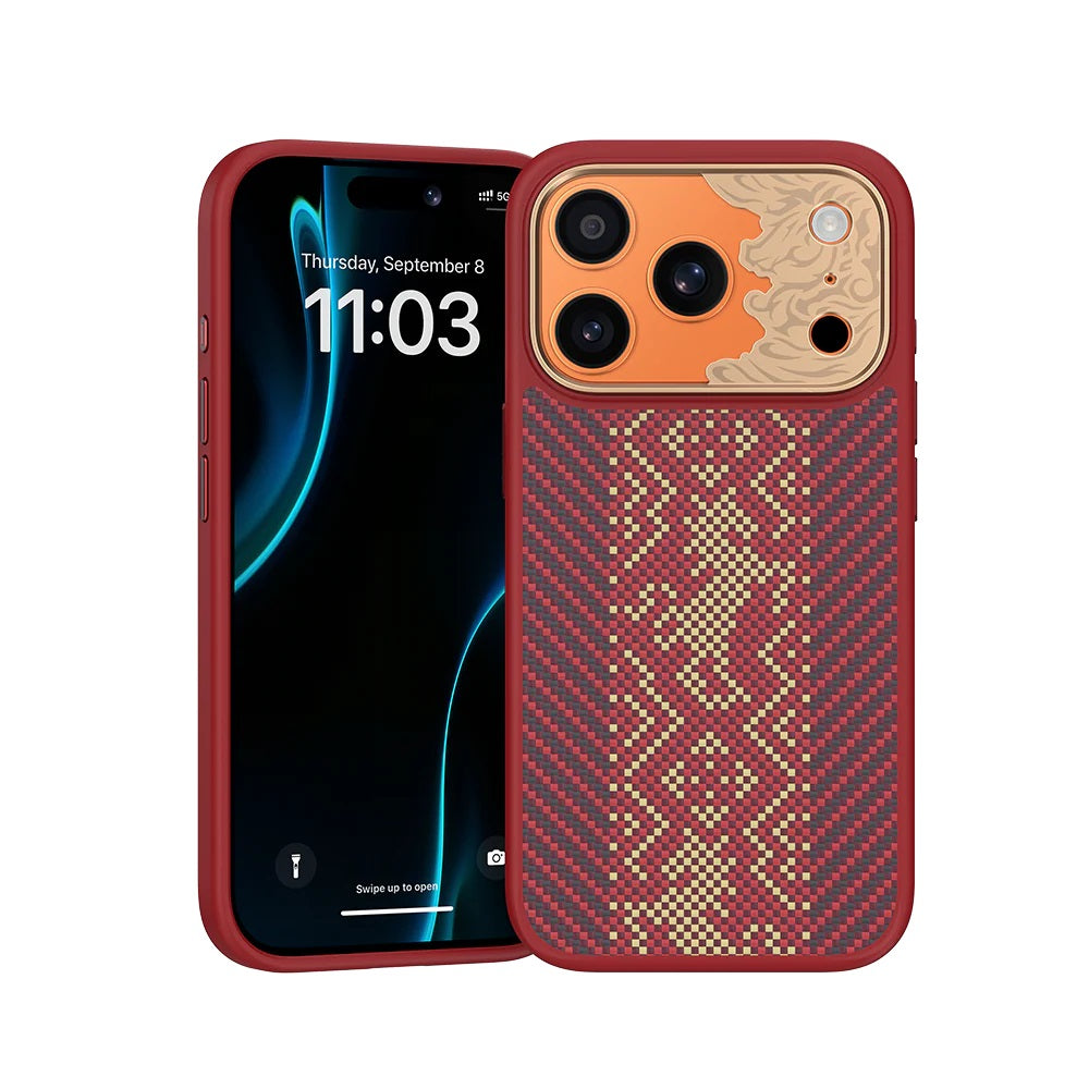 iPhone 17 Pro Kılıf Limited Edition Benks Knight ArmorPro Kevlar Kapak