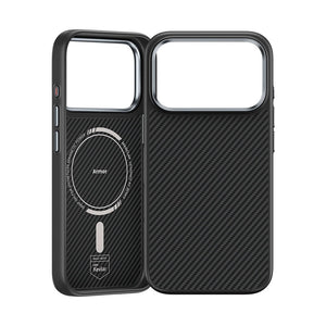 iPhone 17 Pro Max / 18 Pro Max uyumlu Kılıf MagSafe Şarj Özellikli Benks ArmorPro 600D Kevlar Kapak