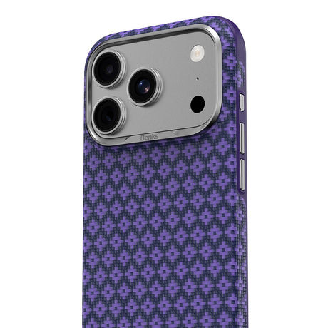 iPhone 17 Pro Max Kılıf M-Safe Şarj Özellikli Benks ArmorPro ArmorEdge X9 Serisi Kevlar Kapak
