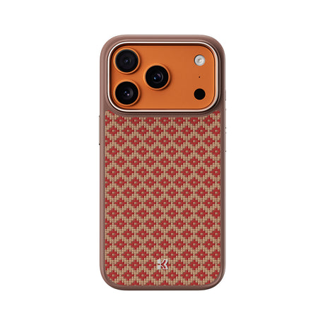 iPhone 17 Pro Max Kılıf M-Safe Şarj Özellikli Benks ArmorPro ArmorGrid Serisi Kevlar Kapak