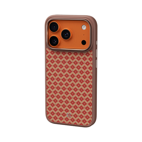 iPhone 17 Pro Max Kılıf M-Safe Şarj Özellikli Benks ArmorPro ArmorGrid Serisi Kevlar Kapak