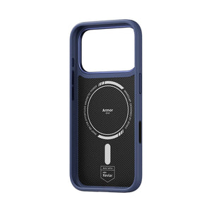 iPhone 17 Pro Max Kılıf M-Safe Şarj Özellikli Benks ArmorPro ArmorGrid Serisi Kevlar Kapak