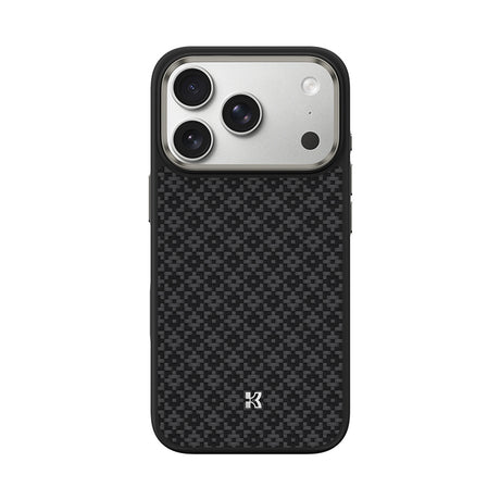 iPhone 17 Pro Max Kılıf M-Safe Şarj Özellikli Benks ArmorPro ArmorGrid Serisi Kevlar Kapak