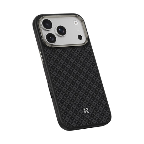 iPhone 17 Pro Max Kılıf M-Safe Şarj Özellikli Benks ArmorPro ArmorGrid Serisi Kevlar Kapak