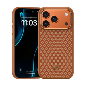 iPhone 17 Pro Max Kılıf M-Safe Şarj Özellikli Benks ArmorPro ArmorGrid Serisi Kevlar Kapak