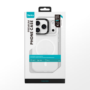 iPhone 17 Pro Max Kılıf M-Safe Şarj Özellikli Benks C-Magnet Lucid Armor Kapak