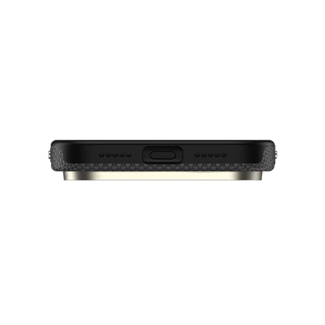 iPhone 17 Pro Max Kılıf M-safe Şarj Özellikli Karbon Fiber Tasarımlı Benks Prestige ArmorPro Kevlar Kapak