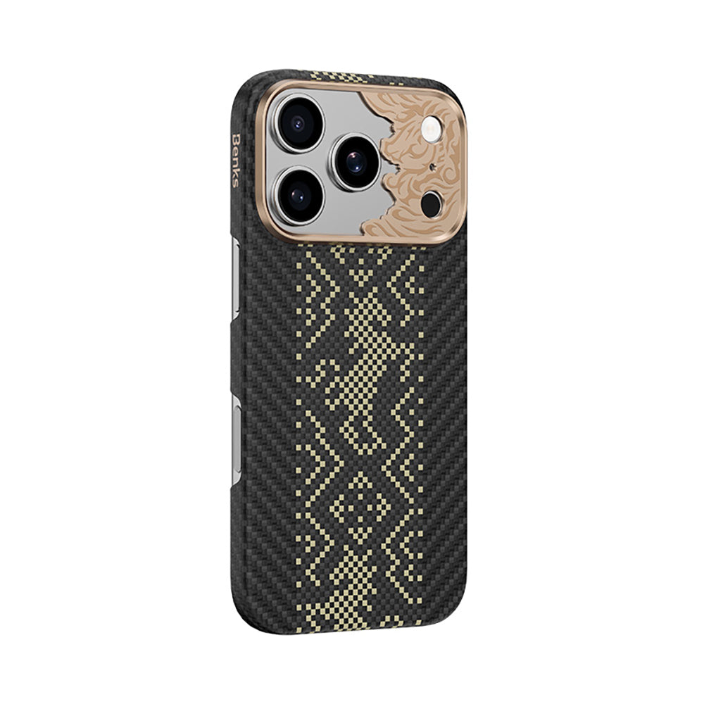 iPhone 17 Pro Max uyumlu Kılıf Limited Edition Benks Knight ArmorAir Kevlar Kapak