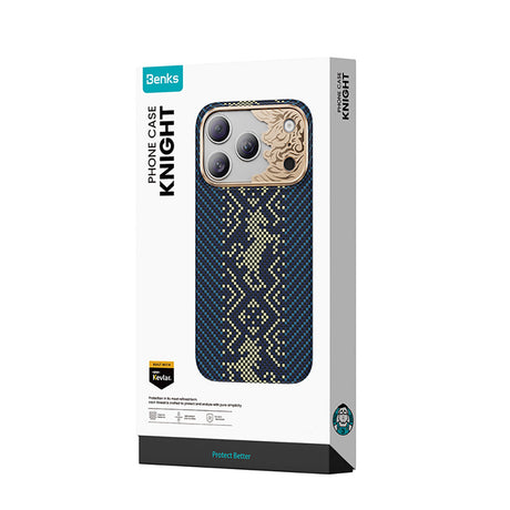 iPhone 17 Pro uyumlu Kılıf Limited Edition Benks Knight ArmorAir Kevlar Kapak