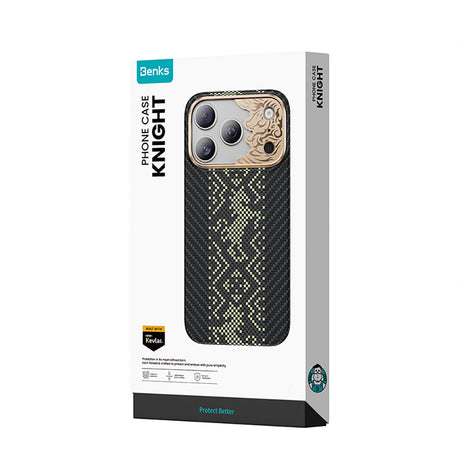 iPhone 17 Pro uyumlu Kılıf Limited Edition Benks Knight ArmorAir Kevlar Kapak