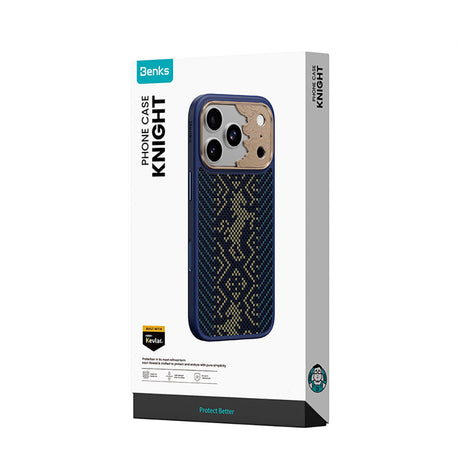iPhone 17 Pro uyumlu Kılıf Limited Edition Benks Knight ArmorPro Kevlar Kapak