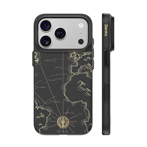iPhone 18 Pro / 17 Pro uyumlu Kılıf MagSafe Şarj Özellikli Benks ArmorEdge Air Navigator Kevlar Kapak