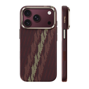 iPhone 18 Pro Max / 17 Pro Max uyumlu Kılıf MagSafe Şarj Özellikli Benks Haven Air 2.0 Rouge Serisi Kevlar Kapak