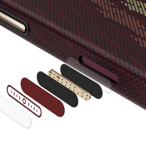 iPhone 18 Pro Max / 17 Pro Max uyumlu Kılıf MagSafe Şarj Özellikli Benks Haven Air 2.0 Rouge Serisi Kevlar Kapak