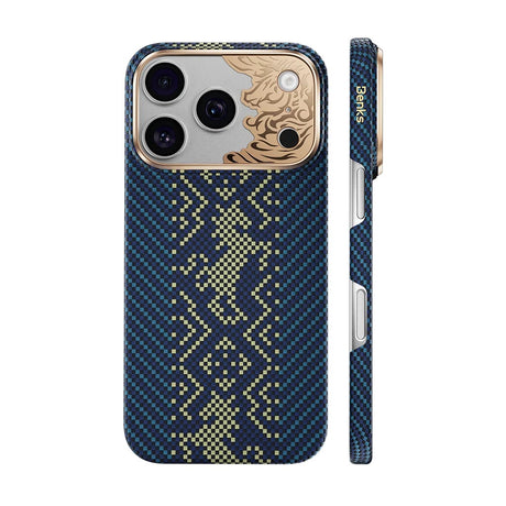 iPhone 18 Pro Max Kılıf uyumlu Kılıf Limited Edition Benks Knight ArmorAir Kevlar Kapak C1
