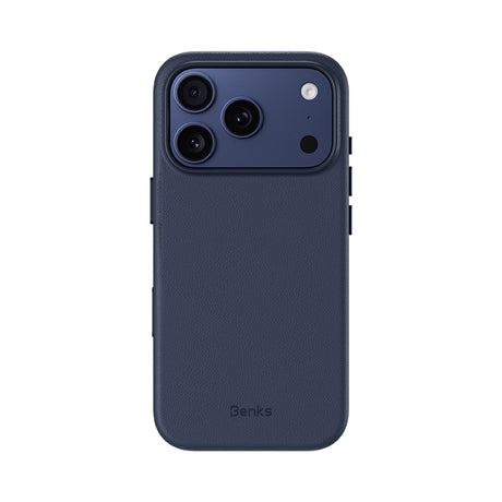 iPhone 18 Pro Max uyumlu Kılıf MagSafe Şarj Özellikli Benks VitaPro Serisi PU Deri Kapak