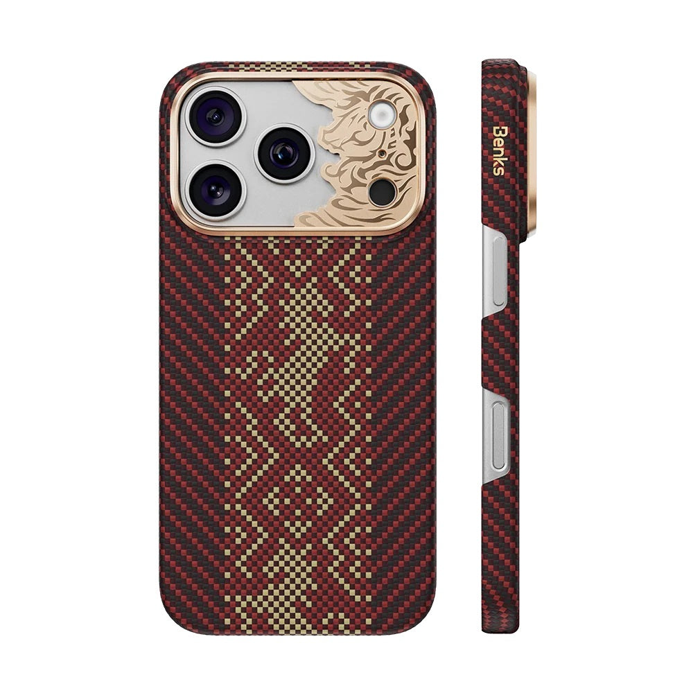 iPhone 18 Pro uyumlu Kılıf Limited Edition Benks Knight ArmorAir Kevlar Kapak C1
