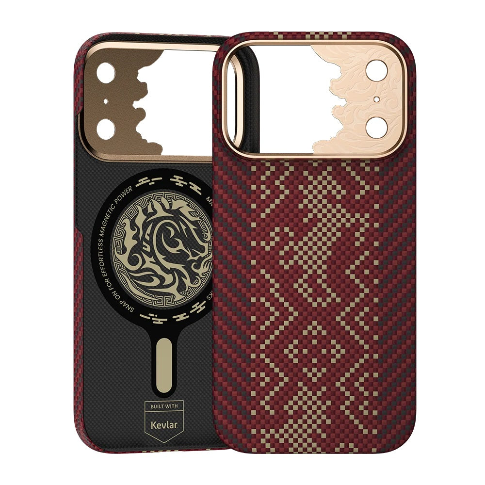 iPhone 18 Pro uyumlu Kılıf Limited Edition Benks Knight ArmorAir Kevlar Kapak C1